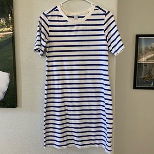 Old Navy Stripped T-Shirt Dress, Size M